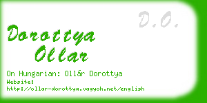 dorottya ollar business card